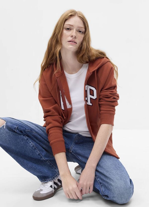 Ovs Full-zip con maniche raglan ricamo logo