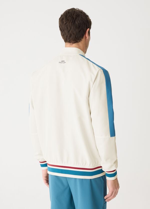 Ovs Full-zip Con Profili A Contrasto SLAZENGER