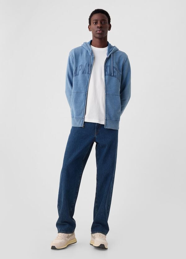 Ovs Full-zip Con Stampa Logo Athletics