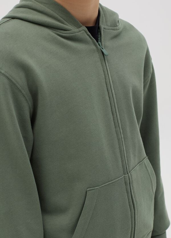 Ovs Full-zip Essential Con Cappuccio E Tasche