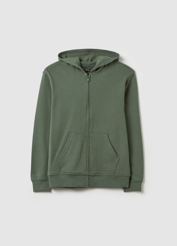 Ovs Full-zip Essential Con Cappuccio E Tasche