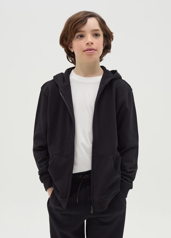 Ovs Full-zip Essential con cappuccio e tasche