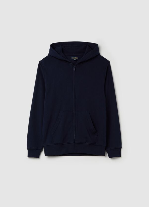 Ovs Full-zip Essential Con Cappuccio E Tasche