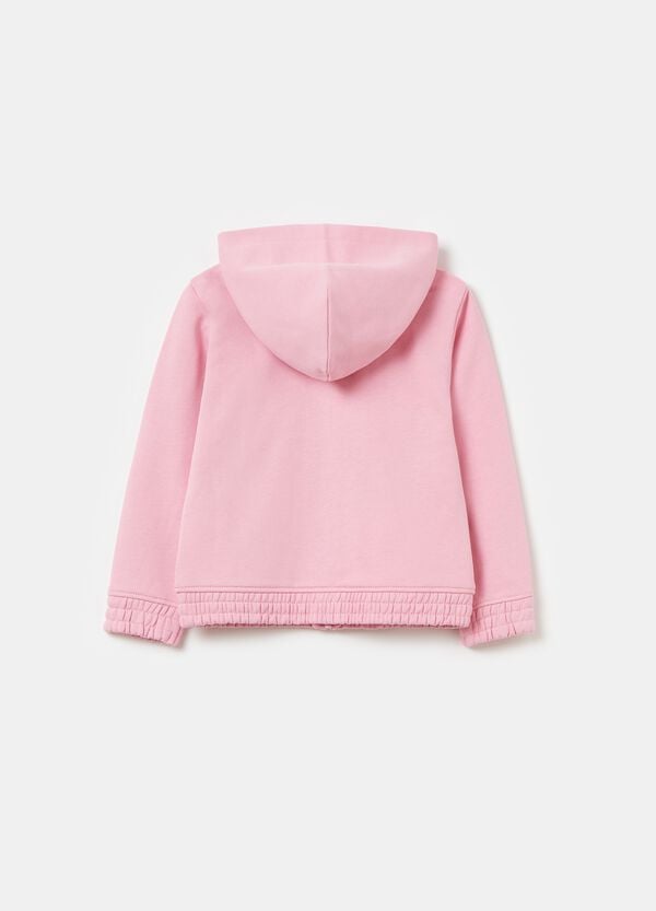 Ovs Full-zip Essential In Cotone Bio Con Cappuccio
