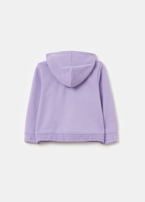 Ovs Full-zip Essential In Cotone Bio Con Cappuccio