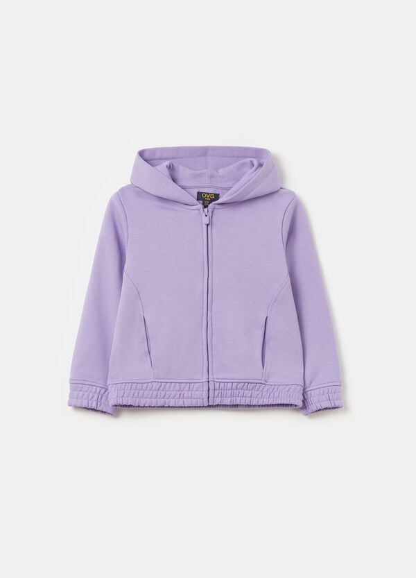 Ovs Full-zip Essential in cotone bio con cappuccio