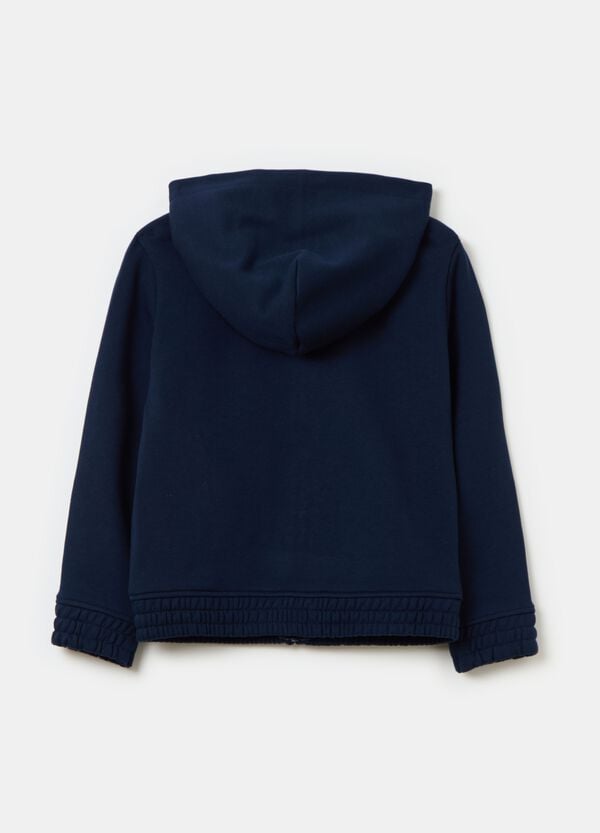 Ovs Full-zip Essential In Cotone Bio Con Cappuccio