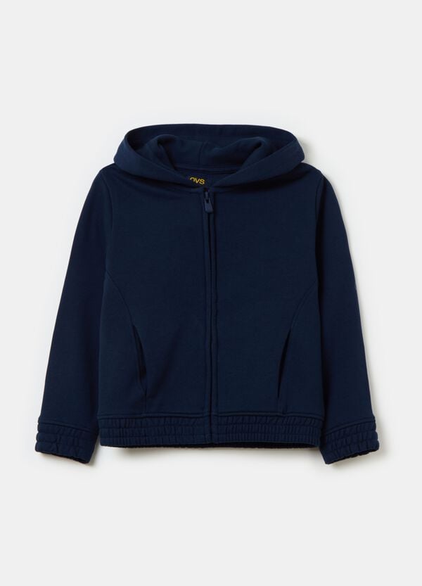 Ovs Full-zip Essential in cotone bio con cappuccio