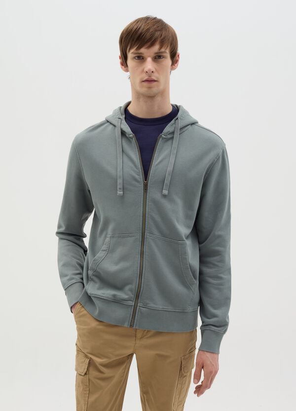 Ovs Full-zip In Cotone Con Cappuccio