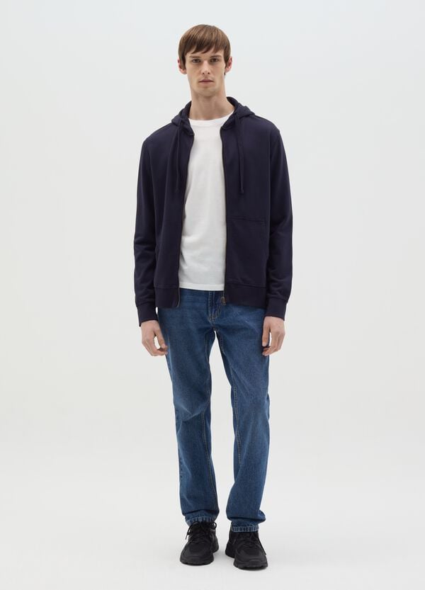 Ovs Full-zip in cotone con cappuccio