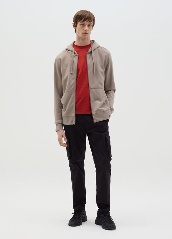 Ovs Full-zip In Cotone Con Cappuccio