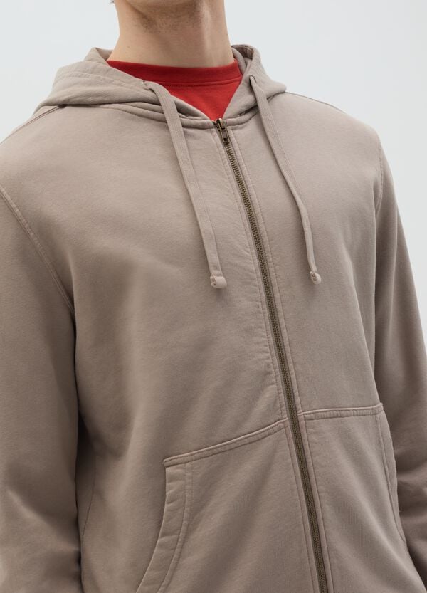 Ovs Full-zip In Cotone Con Cappuccio