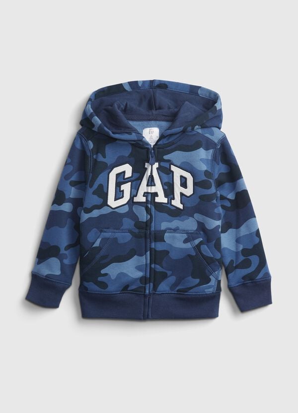 Ovs Full-zip in felpa camouflage