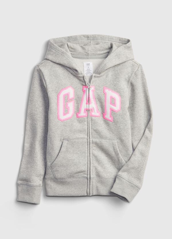 Ovs Full-zip in felpa con patch logo