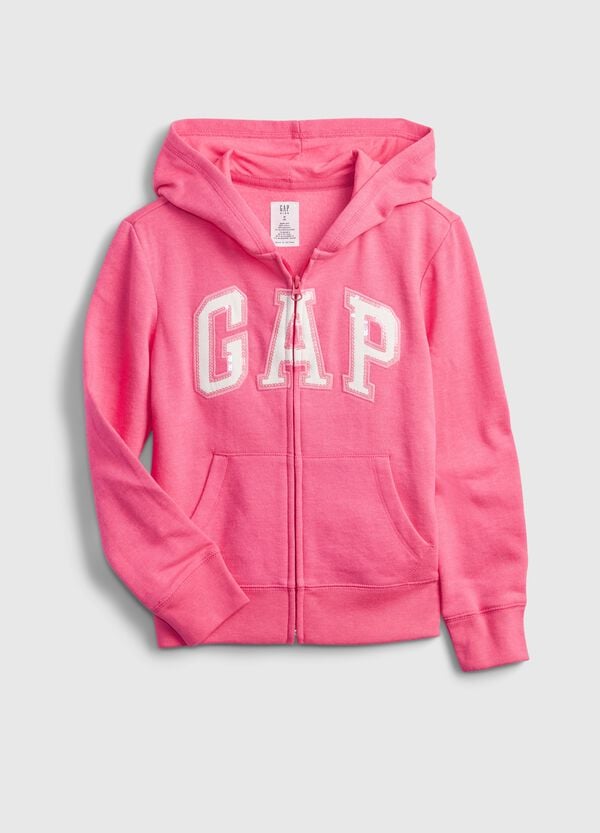 Ovs Full-zip in felpa con patch logo