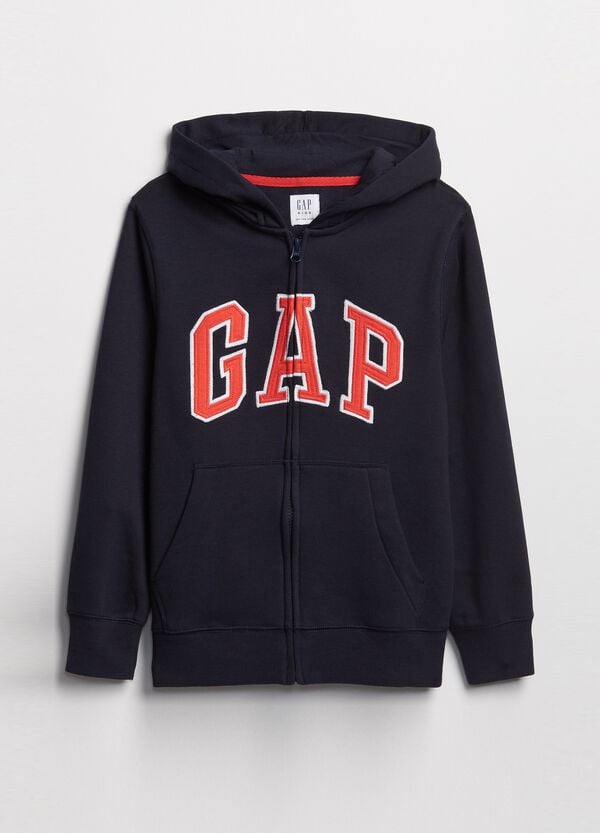 Ovs Full-zip in felpa con ricamo logo
