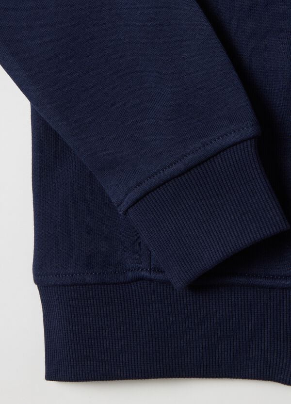 Ovs Full-zip In French Terry Con Cappuccio