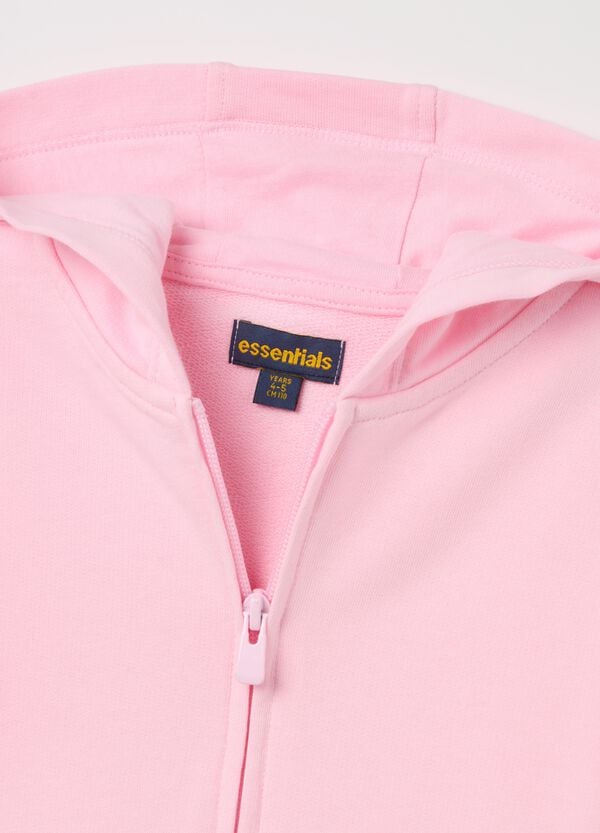 Ovs Full-zip In French Terry Con Cappuccio