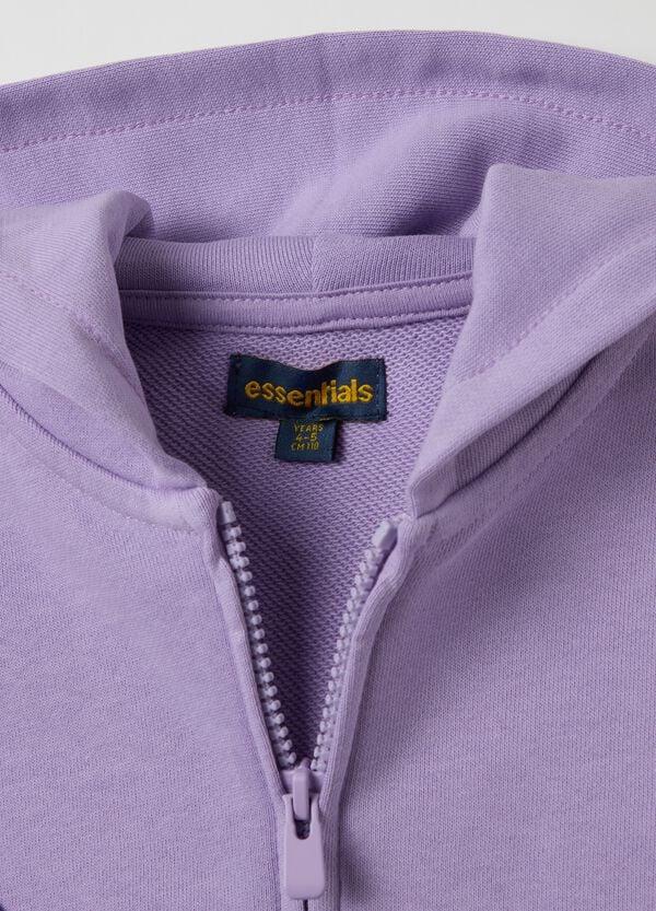 Ovs Full-zip In French Terry Con Cappuccio