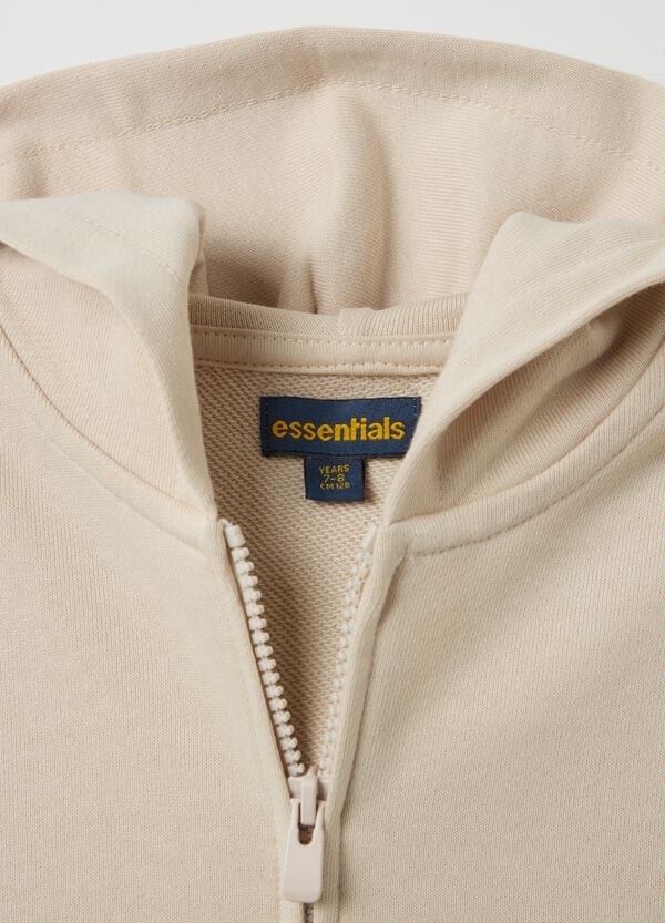 Ovs Full-zip In French Terry Con Cappuccio