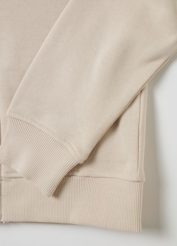 Ovs Full-zip In French Terry Con Cappuccio