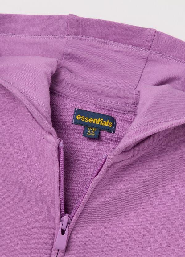 Ovs Full-zip In French Terry Con Cappuccio