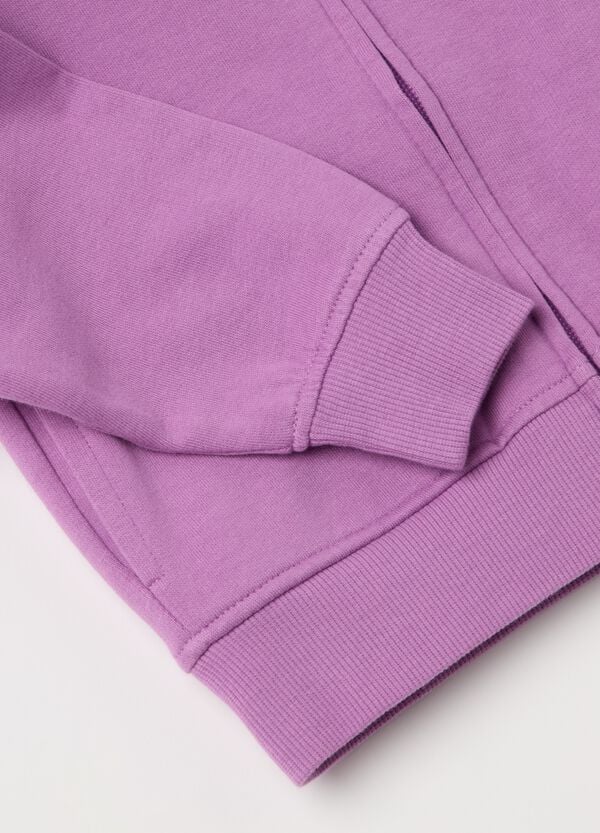 Ovs Full-zip In French Terry Con Cappuccio