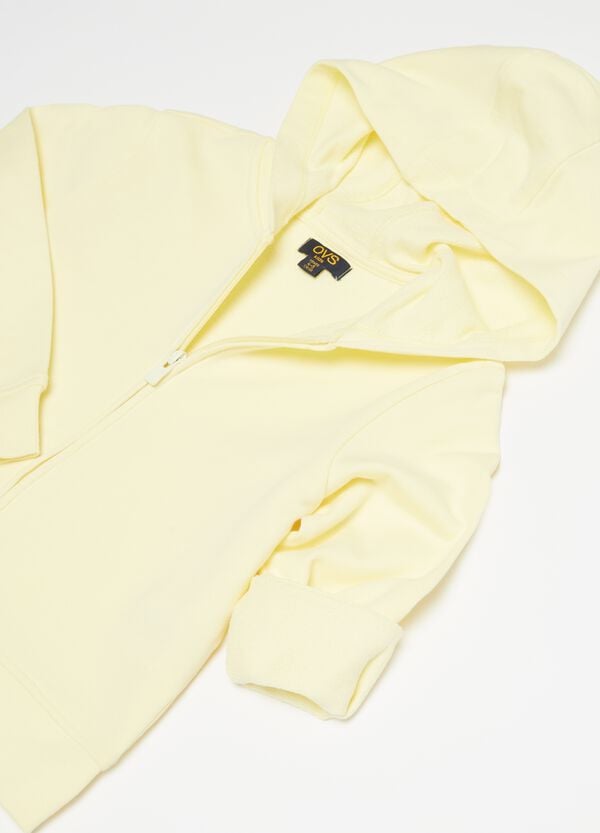 Ovs Full-zip In French Terry Con Cappuccio
