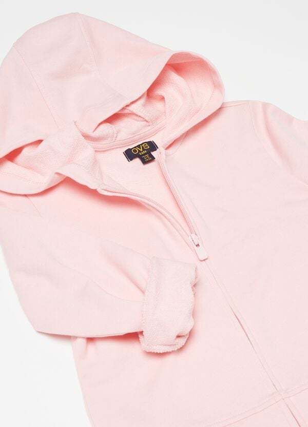 Ovs Full-zip In French Terry Con Cappuccio