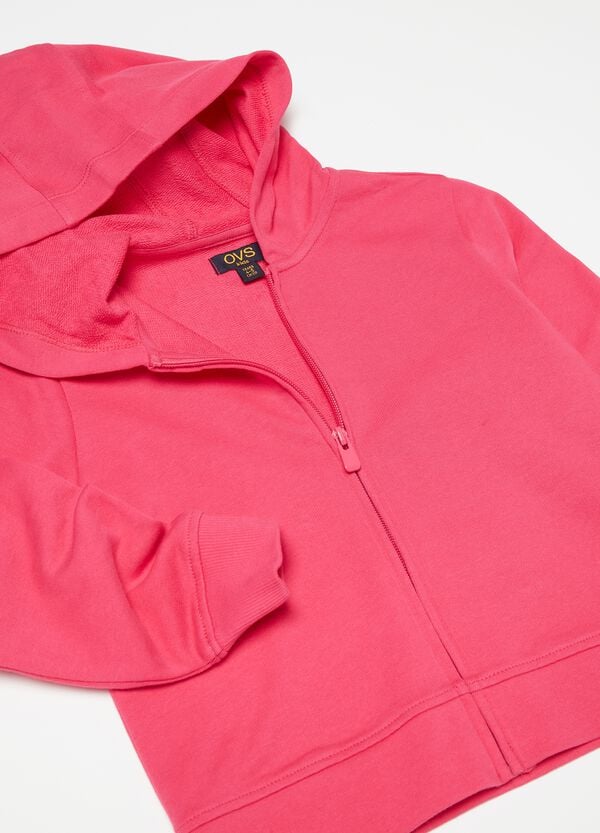 Ovs Full-zip In French Terry Con Cappuccio