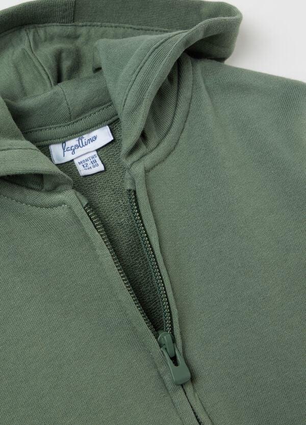 Ovs Full-zip In French Terry Con Cappuccio