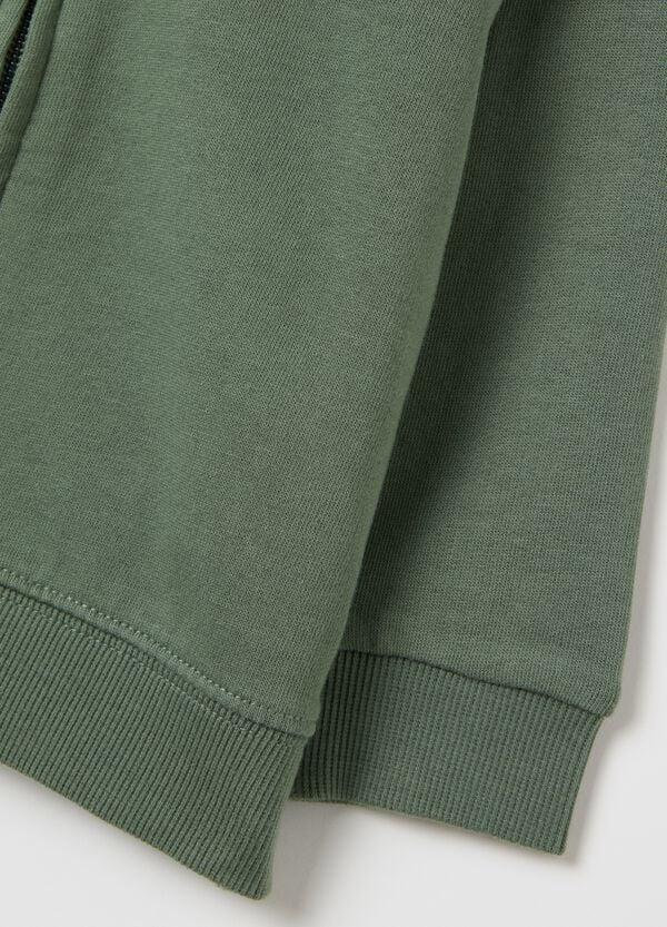 Ovs Full-zip In French Terry Con Cappuccio