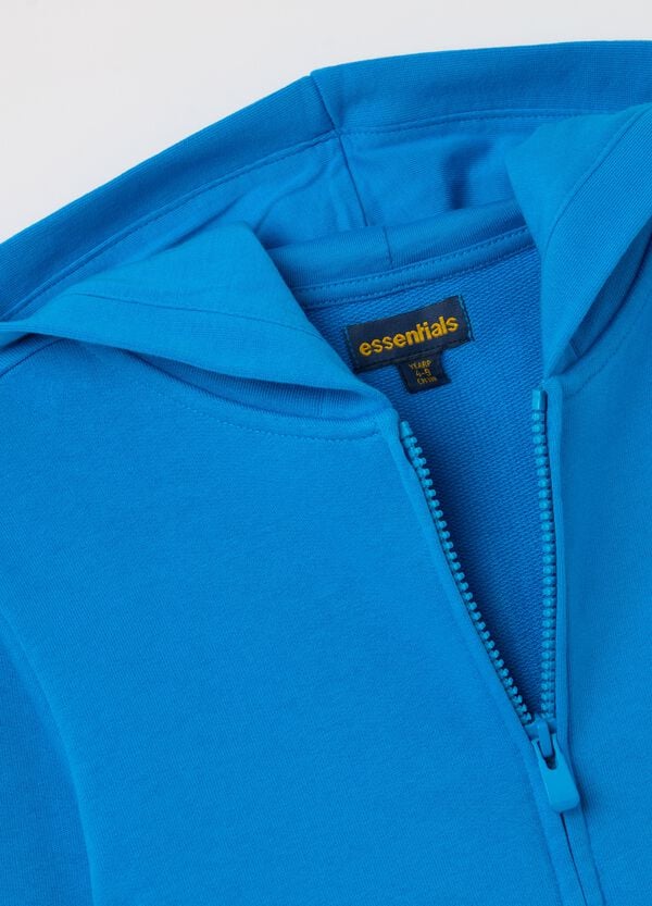 Ovs Full-zip In French Terry Con Cappuccio