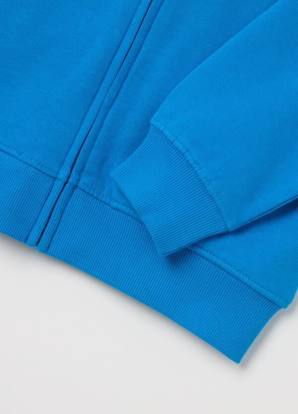 Ovs Full-zip In French Terry Con Cappuccio