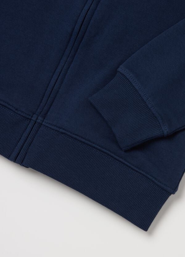 Ovs Full-zip In French Terry Con Cappuccio