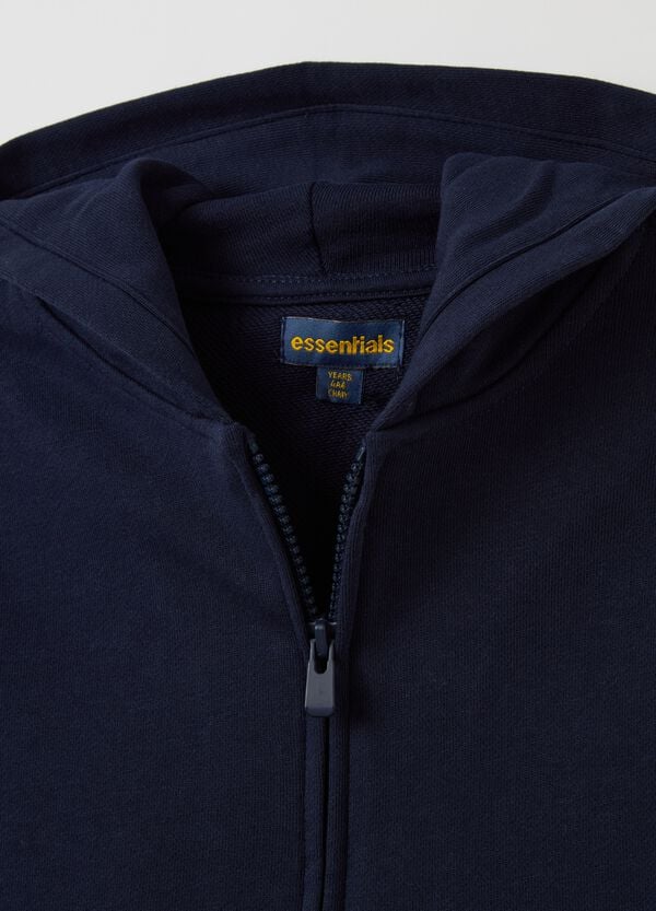 Ovs Full-zip In French Terry Con Cappuccio
