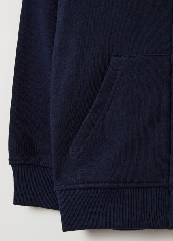 Ovs Full-zip In French Terry Con Cappuccio