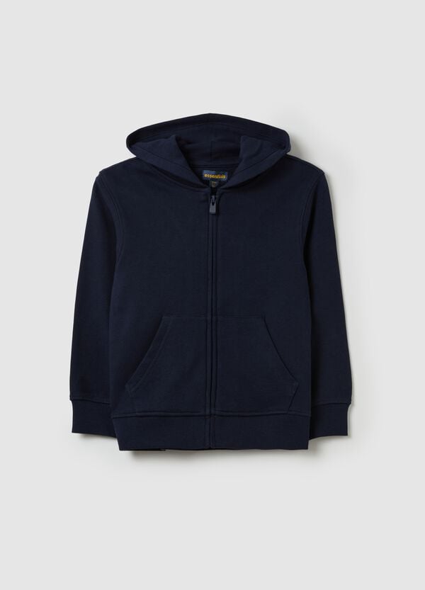 Ovs Full-zip in French Terry con cappuccio