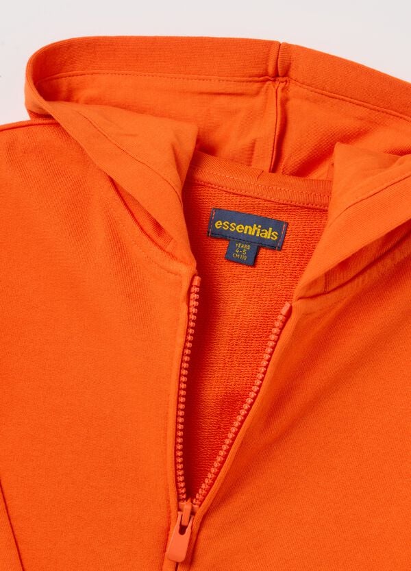 Ovs Full-zip In French Terry Con Cappuccio