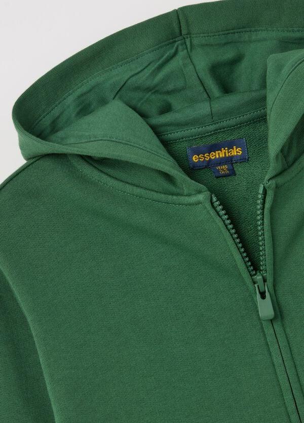 Ovs Full-zip In French Terry Con Cappuccio