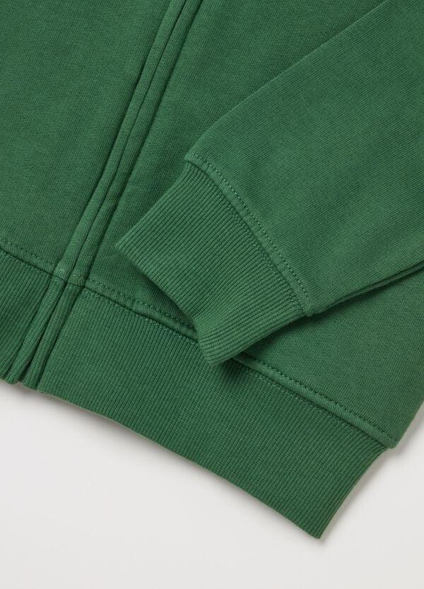 Ovs Full-zip In French Terry Con Cappuccio
