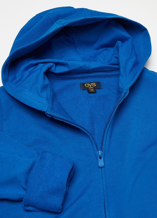 Ovs Full-zip In French Terry Con Cappuccio
