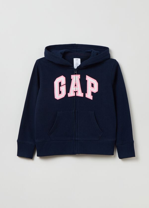 Ovs Full-zip in French Terry con patch logo