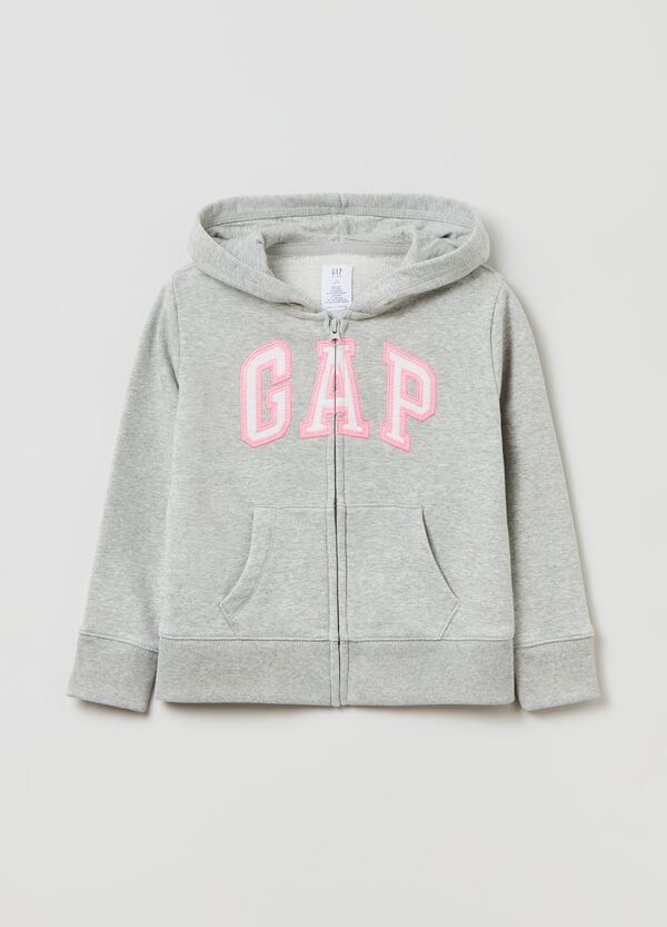 Ovs Full-zip in French Terry con patch logo