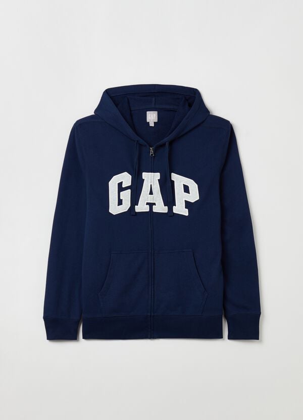 Ovs Full-zip In French Terry Con Ricamo Logo