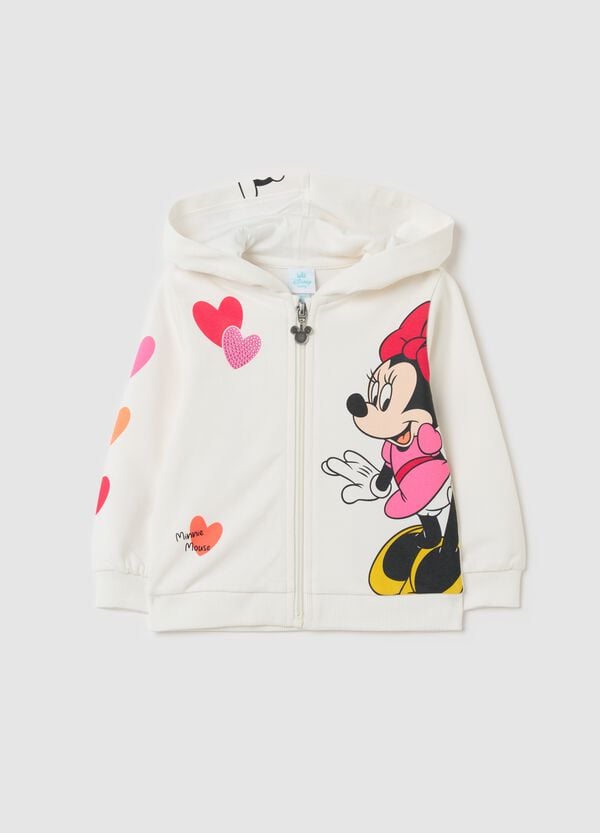 Ovs Full-zip in French Terry con stampa Minnie