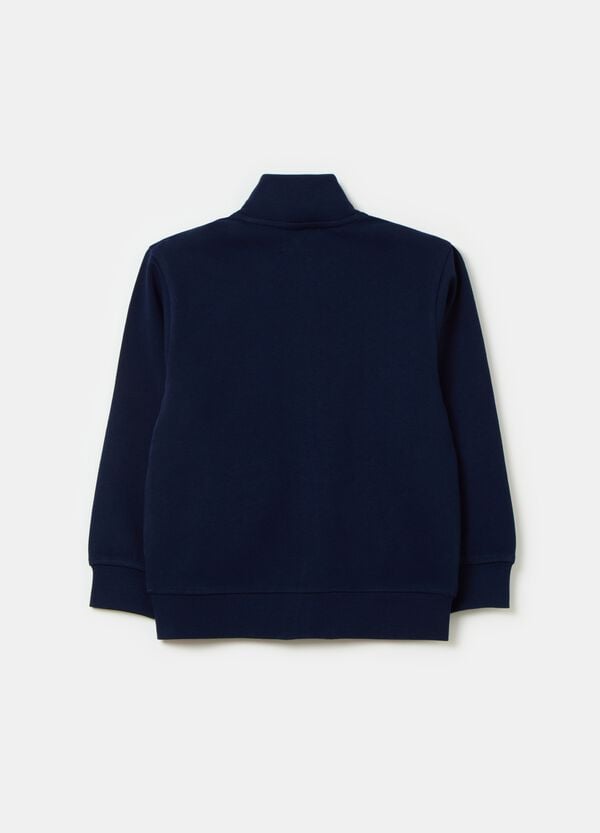 Ovs Full-zip In French Terry Con Tasche