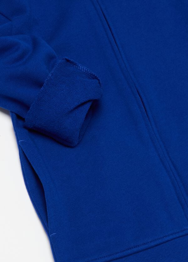 Ovs Full-zip In French Terry Con Tasche