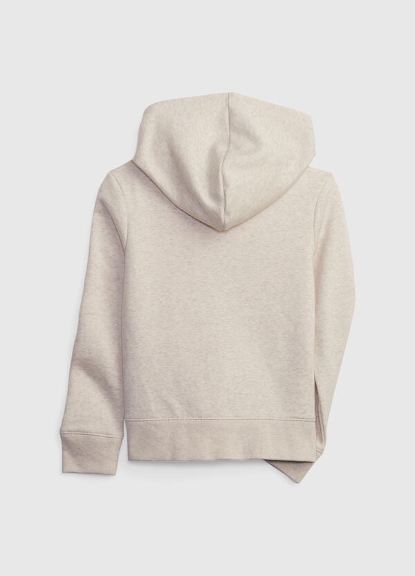 Ovs Full-zip In French Terry Ricamo Logo