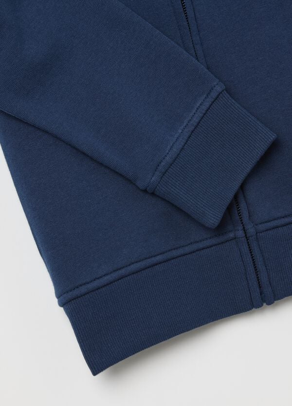 Ovs Full-zip In French Terry Tinta Unita